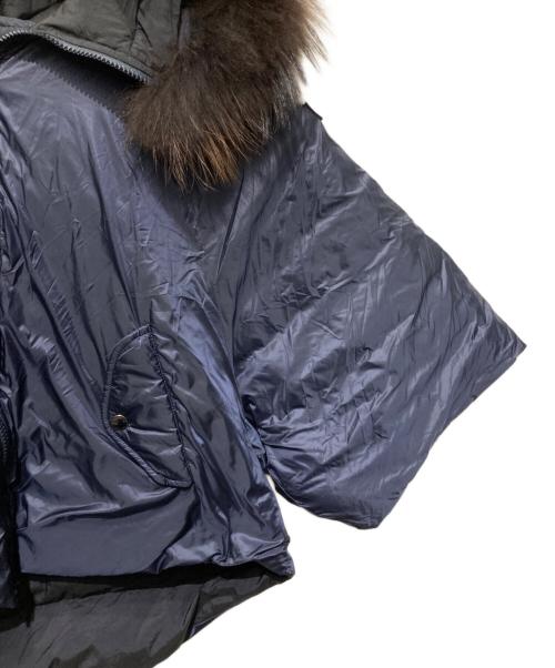 TATRAS（タトラス）TATRAS (タトラス) MALE リバーシブルダウンポンチョ ブラック サイズ:1の古着・服飾アイテム