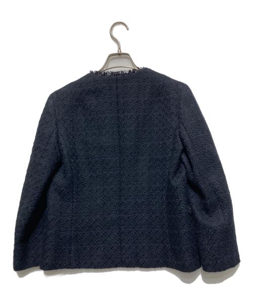 TOMORROW LAND（トゥモローランド）TOMORROW LAND (トゥモローランド) ミニリングツイード セットアップ ネイビー サイズ:38の古着・服飾アイテム