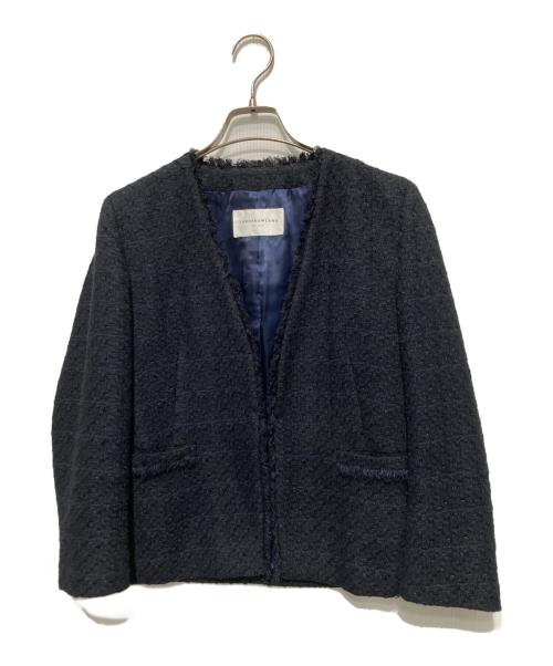 TOMORROW LAND（トゥモローランド）TOMORROW LAND (トゥモローランド) ミニリングツイード セットアップ ネイビー サイズ:38の古着・服飾アイテム