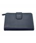 PRADA (プラダ) サフィアーノ コンパクトウォレット ネイビー：25000円