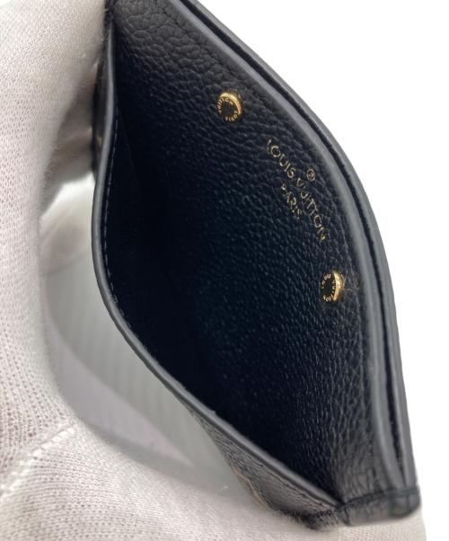 LOUIS VUITTON（ルイ ヴィトン）LOUIS VUITTON (ルイ ヴィトン) ポルトカルト・サーンプールカードケース ブラックの古着・服飾アイテム