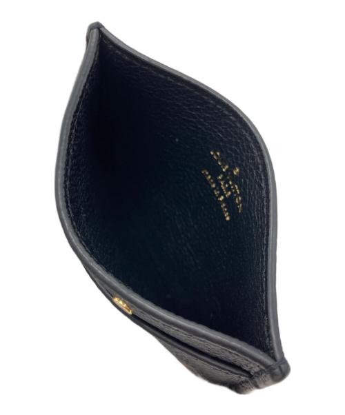 LOUIS VUITTON（ルイ ヴィトン）LOUIS VUITTON (ルイ ヴィトン) ポルトカルト・サーンプールカードケース ブラックの古着・服飾アイテム