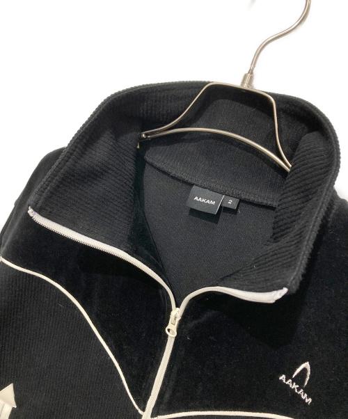 AAKAM（アーカム）AAKAM (アーカム) Western Piping Track Jacket ブラック サイズ:2の古着・服飾アイテム