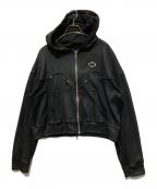 SKOOTスクート）の古着「Burnout Hoodie」｜ブラック