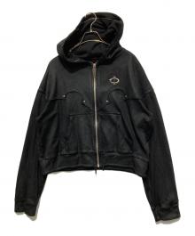 SKOOT（スクート）の古着「Burnout Hoodie」｜ブラック