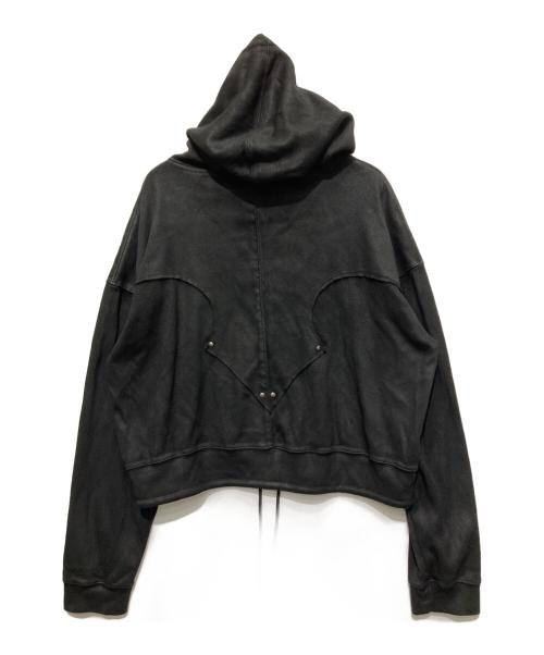 SKOOT（スクート）SKOOT (スクート) Burnout Hoodie ブラック サイズ:Freeの古着・服飾アイテム