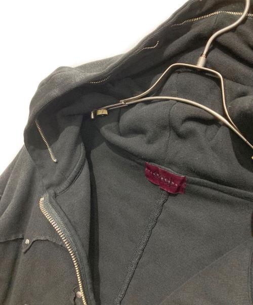 SKOOT（スクート）SKOOT (スクート) Burnout Hoodie ブラック サイズ:Freeの古着・服飾アイテム