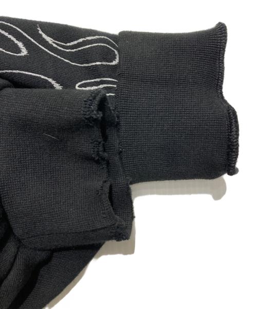 ESC STUDIO（イーエスシーステュディオ）ESC STUDIO (イーエスシーステュディオ) rockstern hoodie zip-up/ジップパーカー/Y2K ブラック サイズ:Freeの古着・服飾アイテム