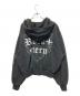ESC STUDIO (イーエスシーステュディオ) rockstern hoodie zip-up/ジップパーカー/Y2K ブラック サイズ:Free：8000円