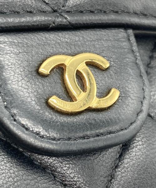 CHANEL（シャネル）CHANEL (シャネル) コンパクトウォレット ブラックの古着・服飾アイテム
