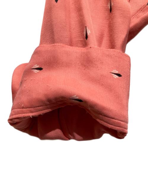 THE GROOVIN HIGH（ザ グルービン ハイ）THE GROOVIN HIGH (ザ グルービン ハイ) レーヨン柄シャツ ピンク サイズ:Lの古着・服飾アイテム