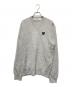 PLAY COMME des GARCONS（プレイコムデギャルソン）の古着「ハートワッペンVネックニット」｜グレー