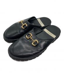GUCCI（グッチ）の古着「ミュール」｜ブラック