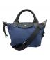 LONGCHAMP（ロンシャン）の古着「ル プリアージュ エナジー XS トップハンドルバッグ」｜ネイビー