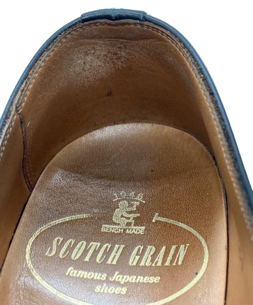 SCOTCH GRAIN（スコッチグレイン）SCOTCH GRAIN (スコッチグレイン) レザーシューズ ブラック サイズ:24cmの古着・服飾アイテム