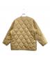 23区 (ニジュウサンク) 中綿キルティング ショート ブルゾン ベージュ サイズ:32 未使用品：8000円