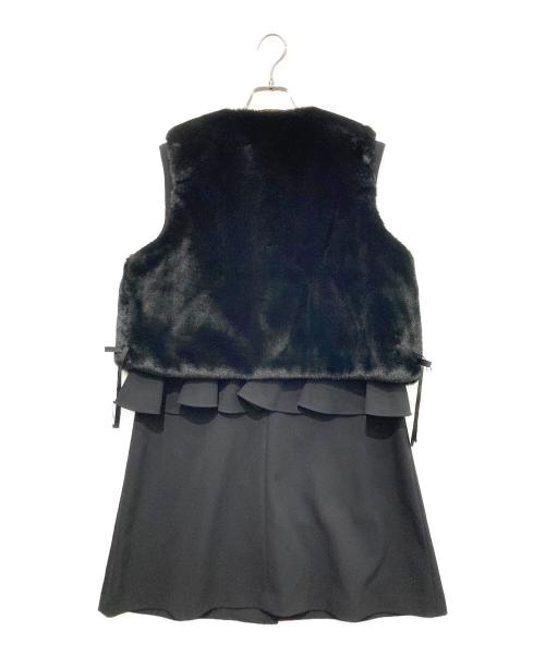 TO BE CHIC（トゥービーシック）TO BE CHIC (トゥービーシック) フェイクファーコンビジレ ブラック サイズ:不明 未使用品の古着・服飾アイテム