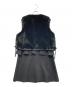 TO BE CHIC (トゥービーシック) フェイクファーコンビジレ ブラック サイズ:不明 未使用品：17000円