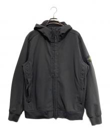 STONE ISLAND（ストーンアイランド）の古着「ソフトシェルジャケット」｜ブラック