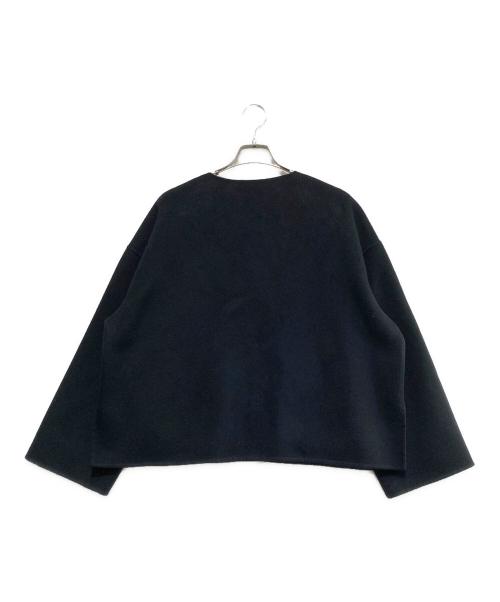 Gypsohila（ジプソフィア）Gypsohila (ジプソフィア) Fur Pocket River Coat ブラック サイズ:FREEの古着・服飾アイテム