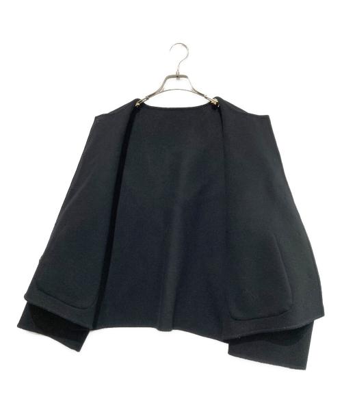 Gypsohila（ジプソフィア）Gypsohila (ジプソフィア) Fur Pocket River Coat ブラック サイズ:FREEの古着・服飾アイテム