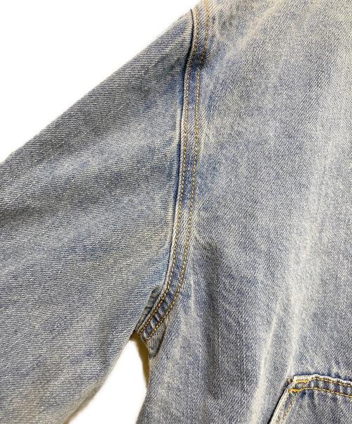 BEARDSLEY（ビアズリー）BEARDSLEY (ビアズリー) 袖リブGジャン スカイブルー サイズ:1の古着・服飾アイテム