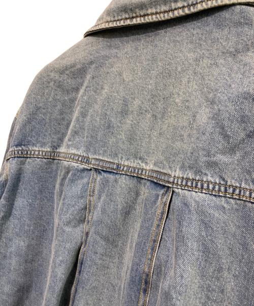 BEARDSLEY（ビアズリー）BEARDSLEY (ビアズリー) 袖リブGジャン スカイブルー サイズ:1の古着・服飾アイテム