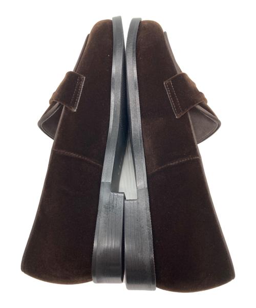 OHGA（オオガ）OHGA (オオガ) コインローファー ブラウン サイズ:24cmの古着・服飾アイテム