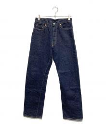 DENIME（ドゥニーム）の古着「セルビッチデニムパンツ/廃盤モデル」｜インディゴ