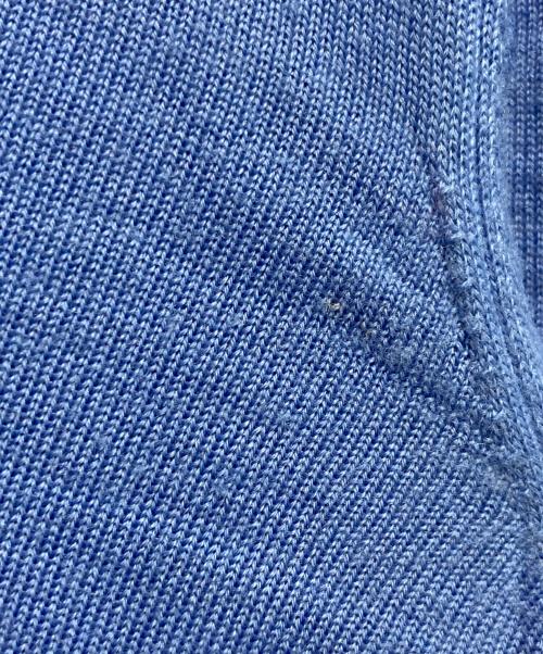 PRADA（プラダ）PRADA (プラダ) クルーネックニット ブルー サイズ:42の古着・服飾アイテム