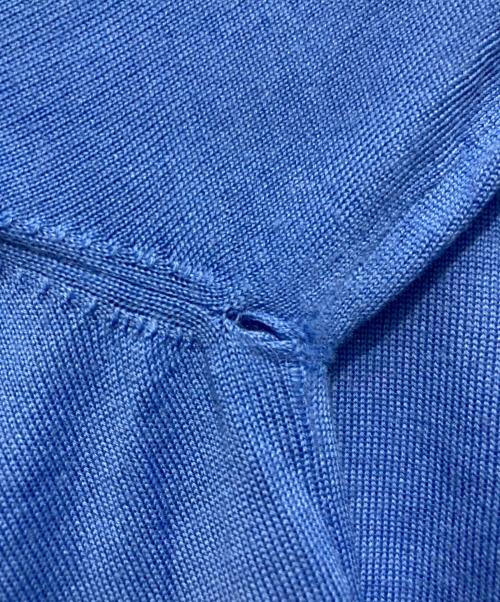 PRADA（プラダ）PRADA (プラダ) クルーネックニット ブルー サイズ:42の古着・服飾アイテム