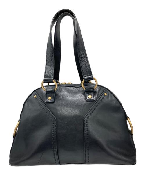 Yves Saint Laurent（イヴサンローラン）Yves Saint Laurent (イヴサンローラン) ミューズ ハンドバッグ ブラックの古着・服飾アイテム