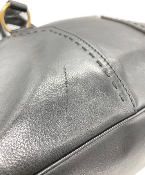 Yves Saint Laurent（イヴサンローラン）Yves Saint Laurent (イヴサンローラン) ミューズ ハンドバッグ ブラックの古着・服飾アイテム