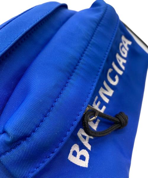 BALENCIAGA（バレンシアガ）BALENCIAGA (バレンシアガ) ウィール ウエストバッグ ブルーの古着・服飾アイテム