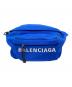 BALENCIAGA（バレンシアガ）の古着「ウィール ウエストバッグ」｜ブルー