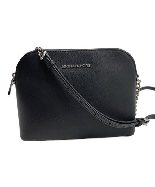 MICHAEL KORS（マイケルコース）MICHAEL KORS (マイケルコース) クロスボディ チェーンショルダーストラップ ブラックの古着・服飾アイテム