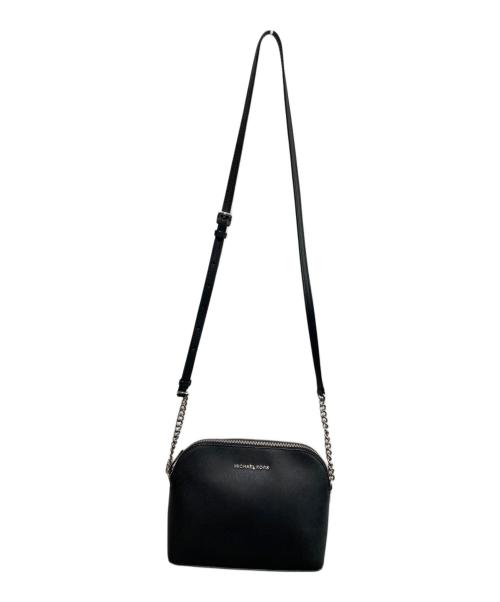 MICHAEL KORS（マイケルコース）MICHAEL KORS (マイケルコース) クロスボディ チェーンショルダーストラップ ブラックの古着・服飾アイテム