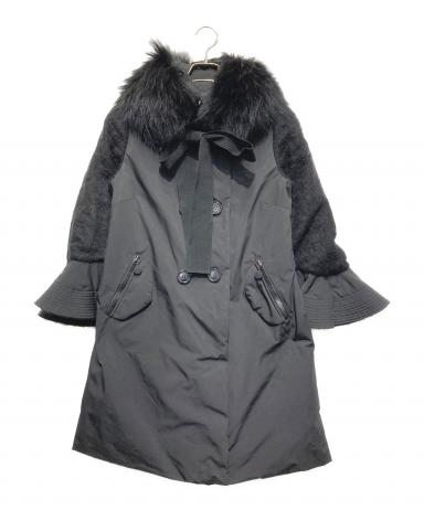 【レア】モンクレール×サカイ YUKI 黒 リバーシブル　美品‼︎ 中古・古着通販】MONCLER (モンクレール) sacai (サカイ) MASAMI