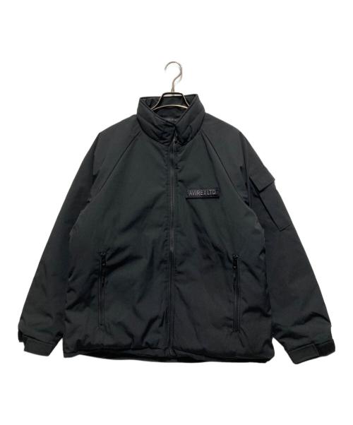 AVIREX（アヴィレックス）AVIREX (アヴィレックス) 中綿コットンジャケット ブラック サイズ:Lの古着・服飾アイテム