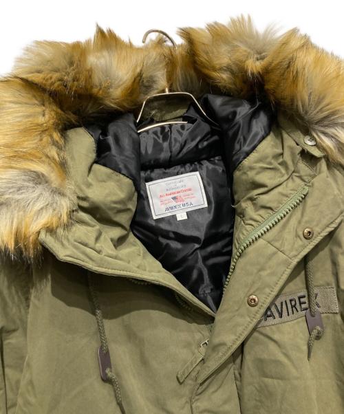 AVIREX（アヴィレックス）AVIREX (アヴィレックス) M-51モッズコート オリーブ サイズ:Lの古着・服飾アイテム
