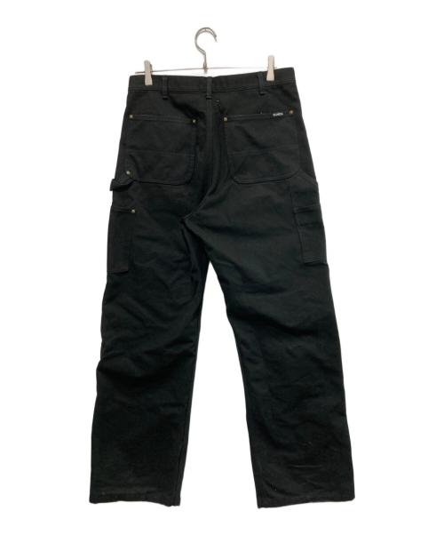 KAMIYA（カミヤ）KAMIYA (カミヤ) BORO Duck Painter Pants/ダブルニー ブラック サイズ:Sの古着・服飾アイテム