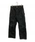 KAMIYA（カミヤ）の古着「BORO Duck Painter Pants/ダブルニー」｜ブラック