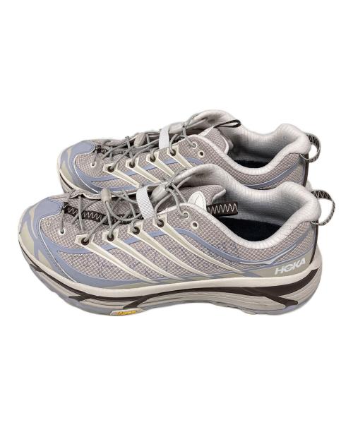 HOKAONEONE（ホカオネオネ）HOKAONEONE (ホカオネオネ) Mafate Three 2 Wordmark ベージュ サイズ:28の古着・服飾アイテム