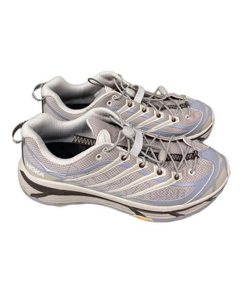 HOKAONEONE（ホカオネオネ）HOKAONEONE (ホカオネオネ) Mafate Three 2 Wordmark ベージュ サイズ:28の古着・服飾アイテム
