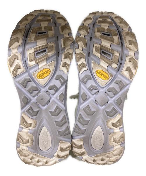 HOKAONEONE（ホカオネオネ）HOKAONEONE (ホカオネオネ) Mafate Three 2 Wordmark ベージュ サイズ:28の古着・服飾アイテム