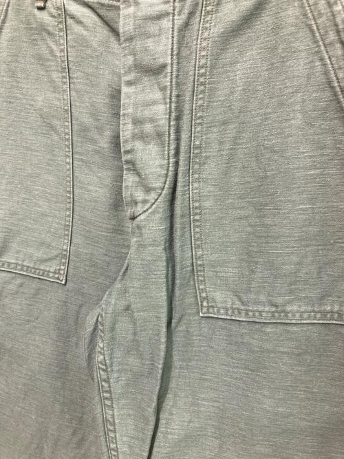 orSlow（オアスロウ）orSlow (オアスロウ) ファティーグパンツ グリーン サイズ:Mの古着・服飾アイテム
