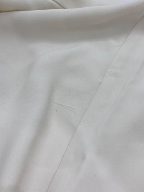 Noble（ノーブル）Noble (ノーブル) エステルダブルクロスカーデブラウス ホワイト サイズ:FREEの古着・服飾アイテム