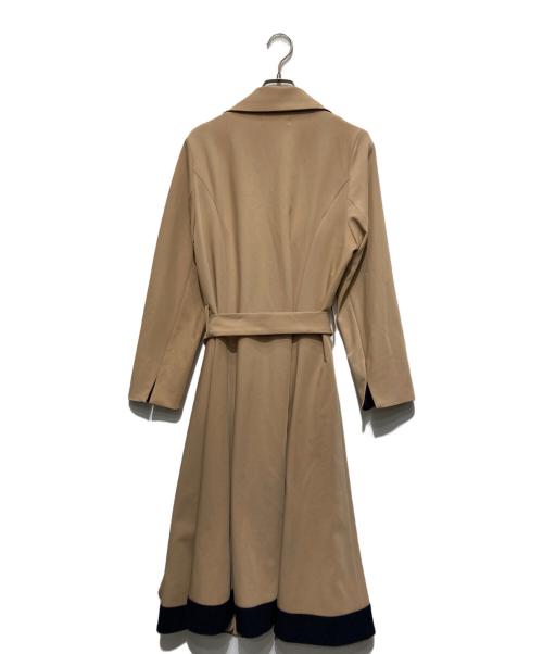 JENNE（ジェンヌ）JENNE (ジェンヌ) オードリーフレアトレンチコート ベージュ サイズ:Mの古着・服飾アイテム