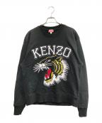 KENZOケンゾー）の古着「TIGER VARSITY REGULAR SWEAT」｜ブラック