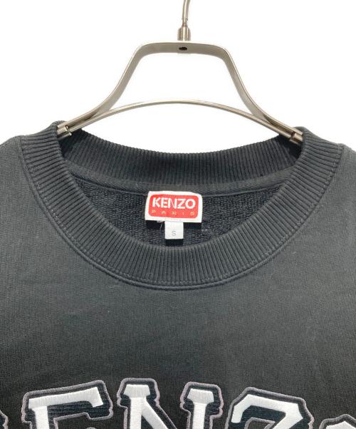 KENZO（ケンゾー）KENZO (ケンゾー) TIGER VARSITY REGULAR SWEAT ブラック サイズ:Sの古着・服飾アイテム